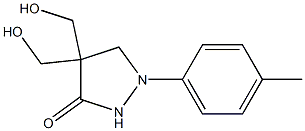 4,4-Bis(hydroxymethyl)-1-(4-methylphenyl)pyrazolidin-3-one|