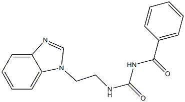 1-[2-(1H-Benzimidazol-1-yl)ethyl]-3-benzoylurea|