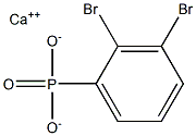 2,3-Dibromophenylphosphonic acid calcium salt,,结构式