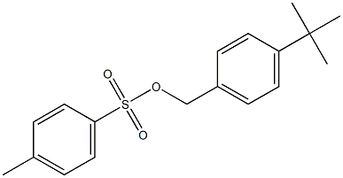 4-メチルベンゼンスルホン酸4-tert-ブチルベンジル 化学構造式