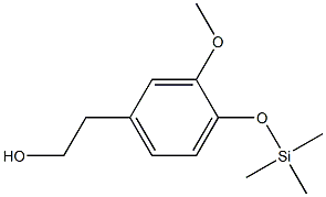 2-[3-Methoxy-4-(trimethylsiloxy)phenyl]ethanol