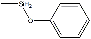 メチルフェノキシシラン 化学構造式