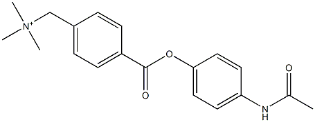  [4-[[4-(Acetylamino)phenoxy]carbonyl]benzyl]trimethylaminium