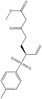 [(1S)-1-Ethenyl-5-methoxycarbonyl-4-oxopentyl](4-methylphenyl) sulfone