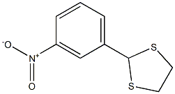 2-(3-Nitrophenyl)-1,3-dithiolane Structure