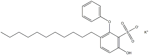 3-Hydroxy-6-undecyl[oxybisbenzene]-2-sulfonic acid potassium salt