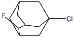 2-Fluoro-5-chloroadamantane Structure