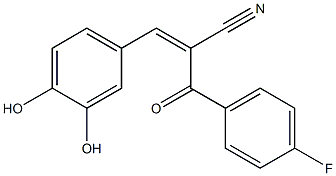 2-(4-Fluorobenzoyl)-3-(3,4-dihydroxyphenyl)acrylonitrile