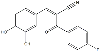 2-(4-Fluorobenzoyl)-3-(3,4-dihydroxyphenyl)acrylonitrile|