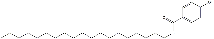 4-Hydroxybenzoic acid nonadecyl ester Structure