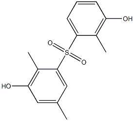 3,3'-Dihydroxy-2,2',5-trimethyl[sulfonylbisbenzene]