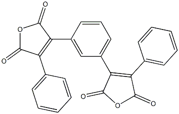 3,3'-[1,3-Phenylene]bis[4-phenylfuran-2,5-dione] Structure