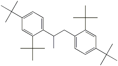 1,2-Bis(2,4-di-tert-butylphenyl)propane Struktur