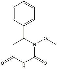 5,6-Dihydro-1-methoxy-6-phenyl-2,4(1H,3H)-pyrimidinedione
