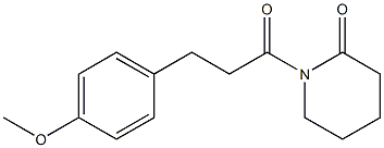  1-[3-(4-Methoxyphenyl)propionyl]piperidin-2-one