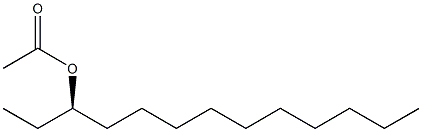 [R,(+)]-3-Tridecanol acetate Struktur