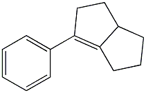 2,3,3a,4,5,6-Hexahydro-1-phenylpentalene Structure