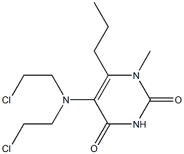 5-[Bis(2-chloroethyl)amino]methyl-6-propyluracil