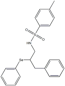 N-[2-(Phenylseleno)-3-phenylpropyl]-4-methylbenzenesulfonamide Structure