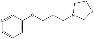 3-[3-(3-Thiazolidinyl)propoxy]pyridine