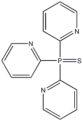 Tri(2-pyridyl)phosphine sulfide,,结构式