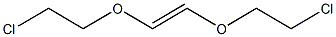 1,2-Bis(chloroethoxy)ethylene 结构式