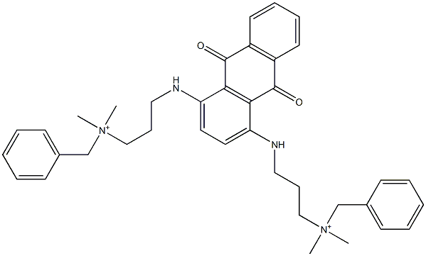 N,N'-[[(9,10-Dihydro-9,10-dioxoanthracene)-1,4-diyl]bis(imino-3,1-propanediyl)]bis(N,N-dimethylbenzenemethanaminium)