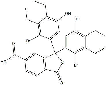  1,1-Bis(2-bromo-3,4-diethyl-5-hydroxyphenyl)-1,3-dihydro-3-oxoisobenzofuran-6-carboxylic acid