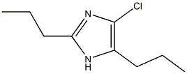 4-Chloro-2,5-dipropyl-1H-imidazole Structure