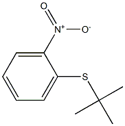 1-Nitro-2-(tert-butylthio)benzene,,结构式
