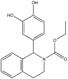 1-(3,4-Dihydroxyphenyl)-1,2,3,4-tetrahydroisoquinoline-2-carboxylic acid ethyl ester