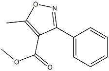 3-Phenyl-5-methylisoxazole-4-carboxylic acid methyl ester|