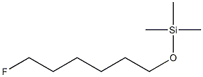 6-Fluoro-1-[(trimethylsilyl)oxy]hexane Structure