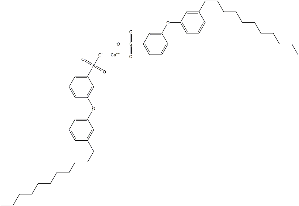 Bis[3-(3-undecylphenoxy)benzenesulfonic acid]calcium salt