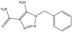 1-[Benzyl]-5-amino-1H-1,2,3-triazole-4-carboxamide Structure