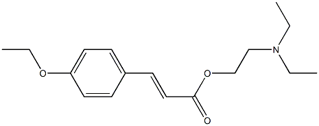 3-(4-Ethoxyphenyl)propenoic acid 2-diethylaminoethyl ester|