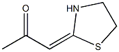 2-[(E)-2-Oxopropylidene]thiazolidine Structure