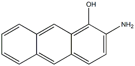 2-Amino-1-hydroxyanthracene,,结构式