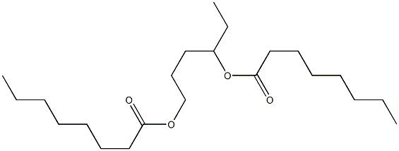 Dioctanoic acid 1,4-hexanediyl ester