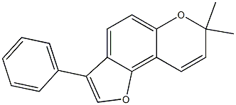 3-Phenyl-7,7-dimethyl-7H-furo[2,3-f][1]benzopyran