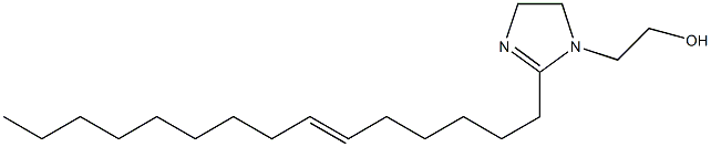 2-(6-Pentadecenyl)-2-imidazoline-1-ethanol Structure