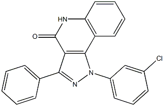 1-(3-Chlorophenyl)-3-phenyl-1H-pyrazolo[4,3-c]quinolin-4(5H)-one
