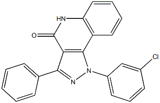 1-(3-Chlorophenyl)-3-phenyl-1H-pyrazolo[4,3-c]quinolin-4(5H)-one|