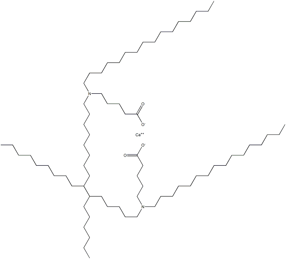  Bis[5-(dihexadecylamino)valeric acid]calcium salt