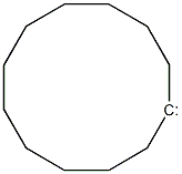 Cyclododecane-1,1-diylradical Struktur