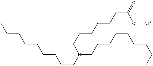 7-(Dinonylamino)heptanoic acid sodium salt|