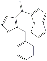 4-(Pyrrolizinocarbonyl)-5-benzylisoxazole