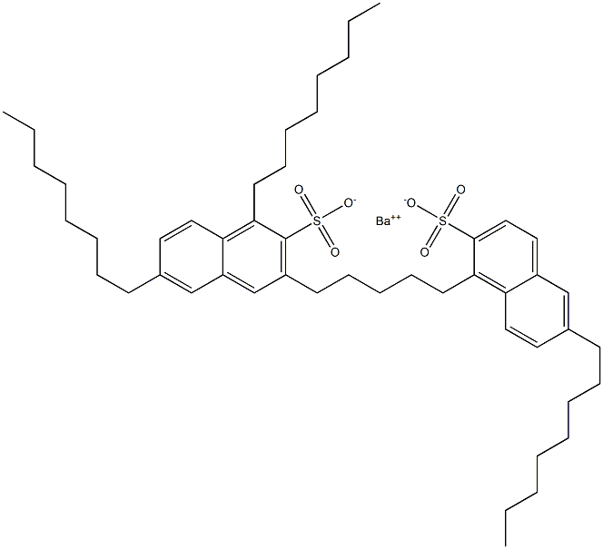 Bis(1,6-dioctyl-2-naphthalenesulfonic acid)barium salt
