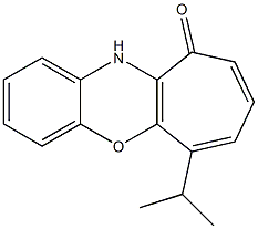 6-Isopropylbenzo[b]cyclohept[e][1,4]oxazin-10(11H)-one Structure