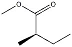 (2R)-2-Methylbutyric acid methyl ester Structure